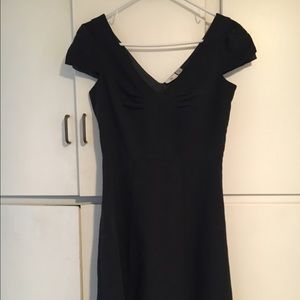 Stunning architectural Little black dress